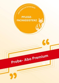 Produktabbildung zu Unterrichtsthemen Pflegefachassistenz - Print+Digital-Probeabonnement für Privatpersonen