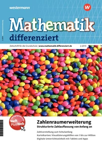 Produktabbildung zu Mathematik differenziert - Zahlenraumerweiterung – Strukturierte Zahlauffassung von Anfang an - Ausgabe 2/2019 (Juni)