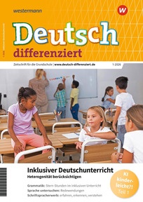 Produktabbildung zu Deutsch differenziert - Inklusiver Deutschunterricht - Ausgabe 1/2026 (Januar)