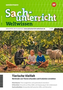 Produktabbildung zu Sachunterricht Weltwissen - Tiere - Ausgabe 2/2026 (Mai)