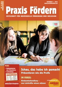 Produktabbildung zu Praxis Fördern - Schau, das habe ich gemacht - Präsentieren wie die Profis - Ausgabe Oktober Heft 5 / 2014