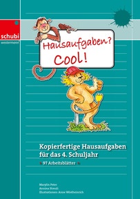 Produktabbildung zu Hausaufgaben? Cool! 4 - Kopierfertige Hausaufgaben für das 4. Schuljahr