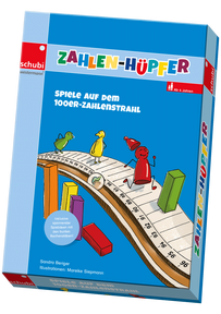 Produktabbildung zu Zahlenhüpfer - Spieleset auf dem Zahlenstrahl bis 100