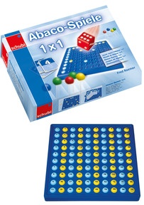 Produktabbildung zu SCHUBI Abaco 1x1 Spiele - mit Abaco
