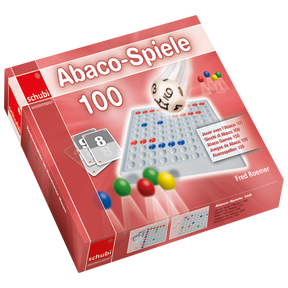 Produktabbildung zu SCHUBI ABACO 100 Spiele - ohne Abaco