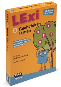 Produktabbildung zu LExi 3 - Buchstaben lernen - Automatisierung von Graphem-Phonem-Verbindungen