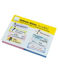 Produktabbildung zu Haftnotiz-Blöcke „Korrektur", 8 Blöcke, 74x26 mm