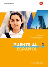 Produktabbildung zu Puente al Español nueva edición - Ausgabe 2020 - Cuaderno de actividades 1 mit Webcodes für Audiodateien