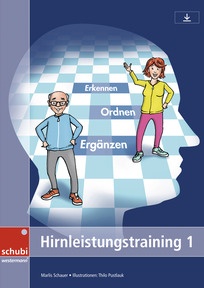 Produktabbildung zu Hirnleistungstraining 1 - Erkennen – ordnen – ergänzen