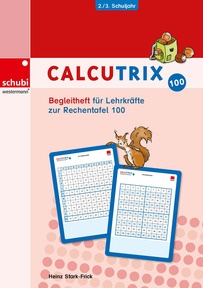 Produktabbildung zu Calcutrix - Begleitheft für Lehrpersonen zur Rechentafel 100