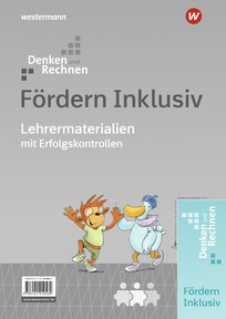 Produktabbildung zu Fördern Inklusiv - Lehrermaterial mit Erfolgskontrollen - Denken und Rechnen