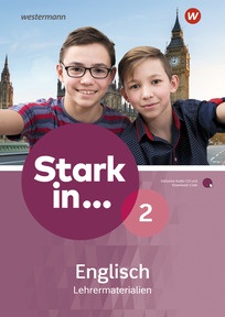 Produktabbildung zu Stark in ... Englisch - Lehrermaterial 2 - mit Audio-CD