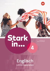 Produktabbildung zu Stark in ... Englisch - Lehrermaterial 4 - mit Audio-CD