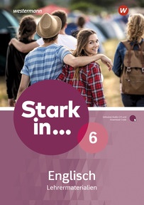 Produktabbildung zu Stark in ... Englisch - Lehrermaterial 6 - mit Audio-CD