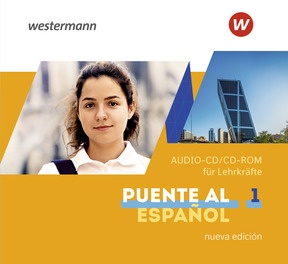 Produktabbildung zu Puente al Español nueva edición - Ausgabe 2020 - Audio-CD und CD-ROM 1 für Lehrkräfte