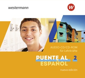 Produktabbildung zu Puente al Español nueva edición - Ausgabe 2020 - Audio-CD und CD-ROM 2 für Lehrkräfte