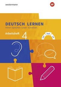 Produktabbildung zu Deutsch lernen: Hören - Sprechen - Lesen - Schreiben - Arbeitsheft 4 - Erweiterte Sprachfähigkeiten - DaM - DaZ - DaF