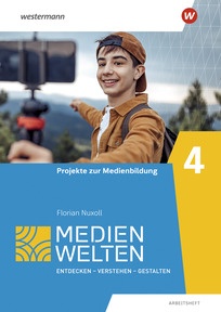 Produktabbildung zu Medienwelten - Arbeitsheft 4 Projekte