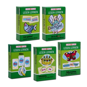 Produktabbildung zu Lesen lernen - spielend einfach! - Set aus 5 Lesespielen von LingoPlay