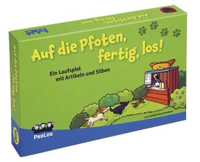 Produktabbildung zu Auf die Pfoten, fertig, los! - Ein Laufspiel mit Artikeln und Silben