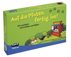 Produktabbildung zu Auf die Pfoten, fertig, los! - Ein Laufspiel mit Artikeln und Silben
