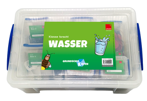 Produktabbildung zu Klasse forscht: Wasser 1 - Box mit Versuchsmaterialien - 1./2. Schuljahr