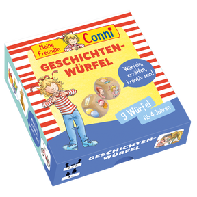 Produktabbildung zu Geschichtenwürfel mit Conni - Würfeln, erzählen, kreativ sein!