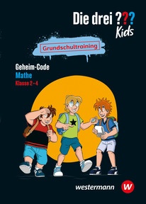 Produktabbildung zu Die drei ??? Kids – Grundschultraining - Geheim-Code Mathe - 2. - 4. Schuljahr