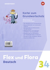 Produktabbildung zu Flex und Flora - Ausgabe Deutschland - Kartei Grundwortschatz 3 / 4