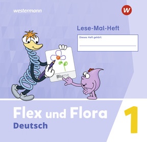 Produktabbildung zu Flex und Flora - Ausgabe Deutschland 2021 - Lese-Mal-Heft 1