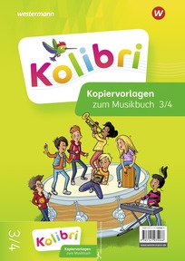 Produktabbildung zu Kolibri - Allgemeine Ausgabe 2023 - Musikbuch - Kopiervorlagen 3 / 4