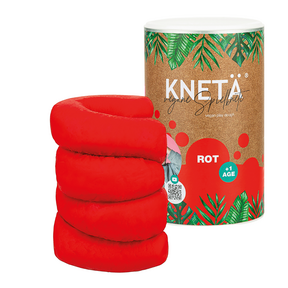 Produktabbildung zu KNETÄ® - Vegane Knete, rot - XXL-Dose, 1.000g