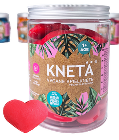 Produktabbildung zu KNETÄ® - Knetherzen LIEBÄ  - 800g, rot