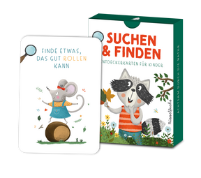 Produktabbildung zu Suchen & Finden - Entdeckerkarten für Kinder - Achtsam durch die Natur