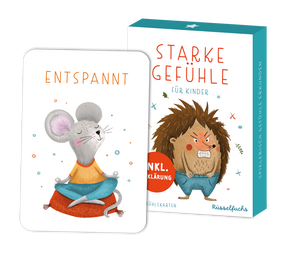 Produktabbildung zu Starke Gefühle - Gefühlskarten für Kinder - Spielerisch Gefühle erkunden