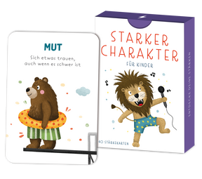Produktabbildung zu Starker Charakter - Stärkekarten für Kinder - Eigene Stärken entdecken!