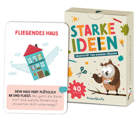 Produktabbildung zu Starke Ideen - Kreativitätskarten für Kinder - Spielerisch kreativ sein