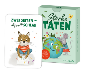 Produktabbildung zu Starke Taten - Umweltkarten für Kinder - Kleine Taten, grosse Wirkung