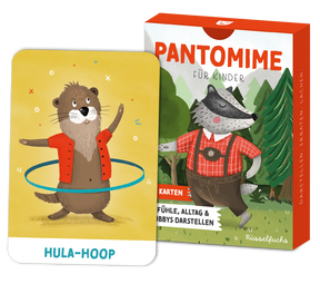 Produktabbildung zu Pantomime - Pantomime-Karten für Kinder - Gefühle, Alltag & Hobbys darstellen