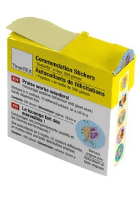Produktabbildung zu Belobigungs-Aufkleber "Schmetterling" in Spender-Box, 500 Stück
