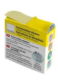 Produktabbildung zu Belobigungs-Aufkleber "Elefant" in Spender-Box, 500 Stück