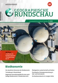 Produktabbildung zu Geographische Rundschau - Bioökonomie - Ausgabe 11/2026 (November)