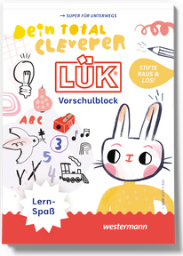 Produktabbildung zu LÜK - Dein total cleverer LÜK Vorschulblock LERNSPASS