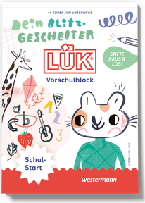 Produktabbildung zu LÜK - Dein blitzgescheiter LÜK Vorschulblock SCHULSTART