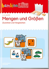 Produktabbildung zu bambinoLÜK - 3/4/5 Jahre - Mengen, Größen vergleichen