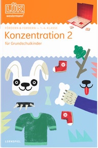 Produktabbildung zu LÜK - 1./2./3./4. Klasse - Fördern & Fordern - Konzentration 2