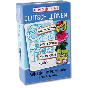 Produktabbildung zu Lingoplay - Deutsch lernen - Adjektive im Nominativ - nach ein, eine