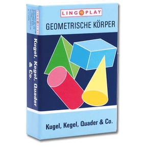 Produktabbildung zu Lingoplay - Geometrische Körper - Kugel, Kegel, Quader & Co.