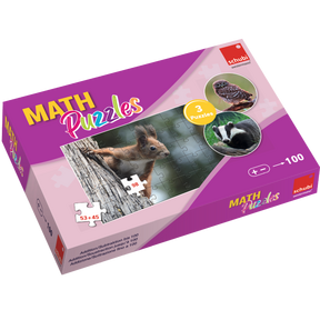 Produktabbildung zu SCHUBI MATHpuzzles - Addition/Subtraktion bis 100