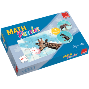 Produktabbildung zu SCHUBI MATHpuzzles - Subtraktion bis 20